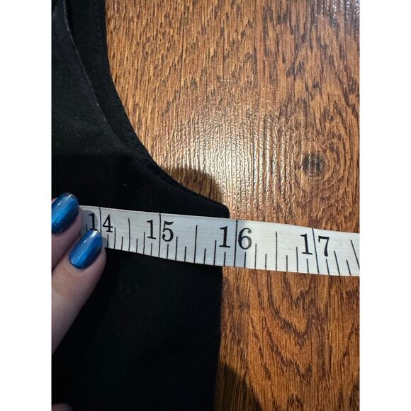 MNG Women’s High Neck Tailored Vest Top – Black – Size XS Minimalist Chic - Picture 7 of 8